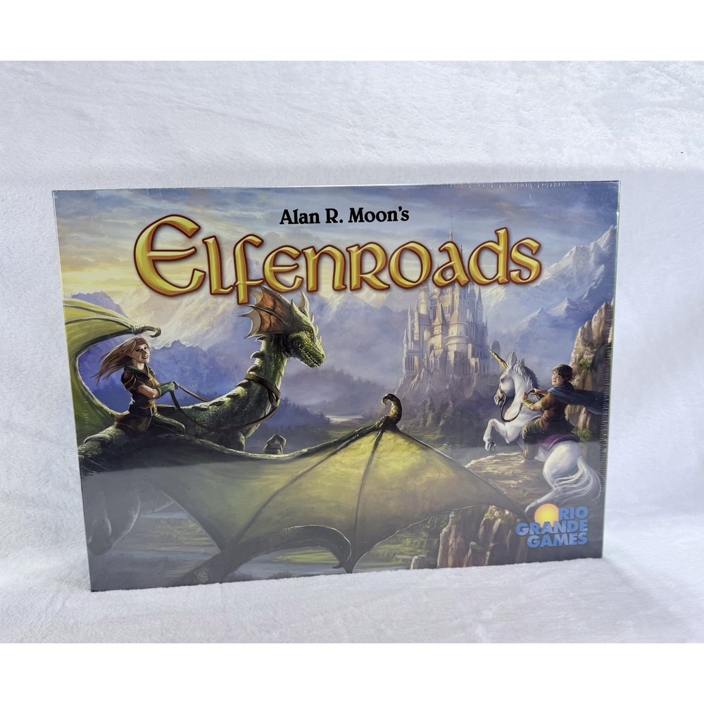 RARE Elfenroads Board Game New Sealed Rio Grande Alan R Moon‎ OOP Elfenland